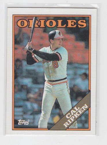 Cal Ripken Jr. Baseball Trading Card 1988 Topps #650 Orioles