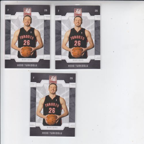 Hedo Turkoglu Trading Card Lot of (3) 2008-09 Donruss Elite Retail #112 Raptors