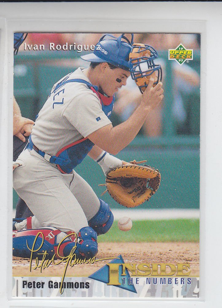 Ivan Rodriguez Baseball Trading Card 1993 Upper Deck #468