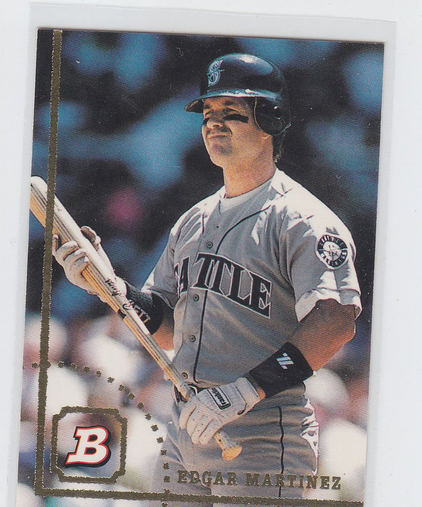 Edgar Martinez Baseball Trading Card Single 1994 Bowman 61 Mariners