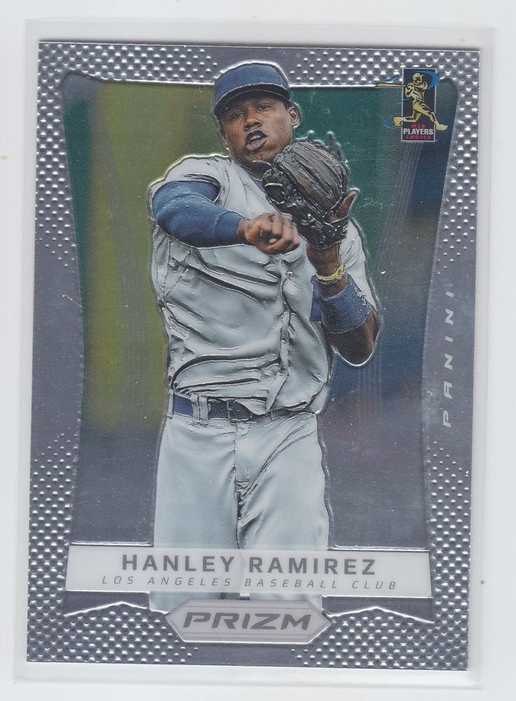 Hanley Ramirez Baseball Trading Card Single 2012 Panini Prizm #15 Dodgers