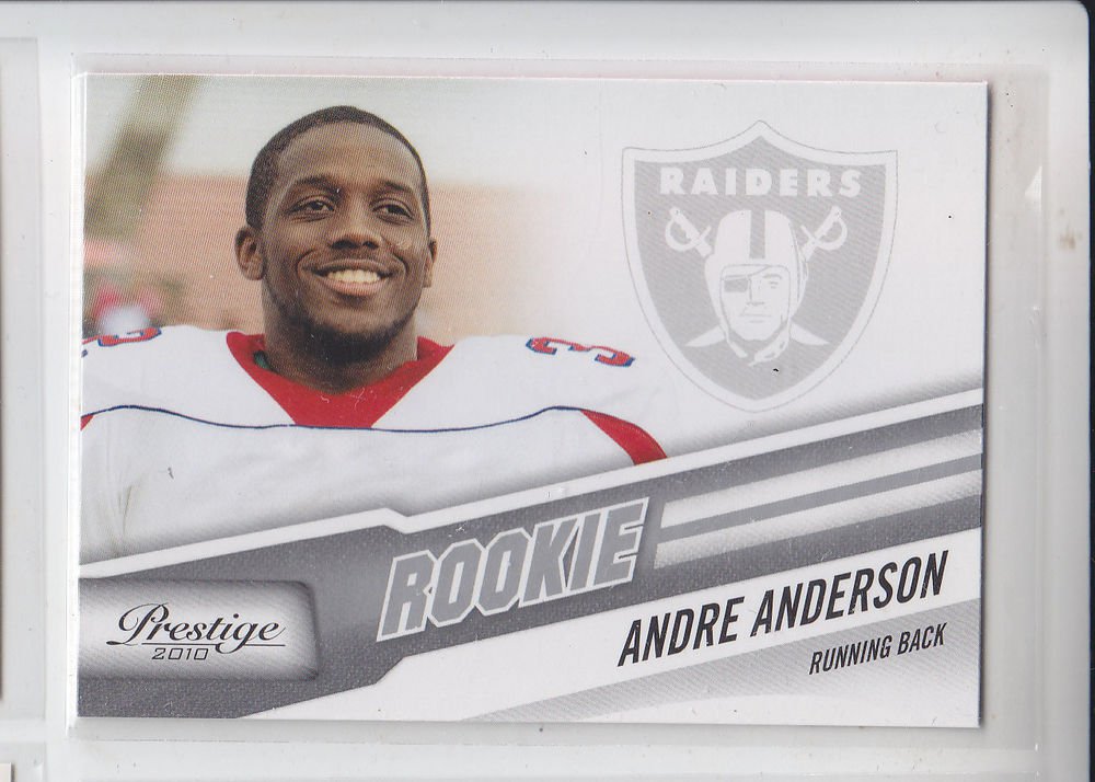 Andre Anderson RC Trading Card Single 2010 Panini Prestige #202 Raiders