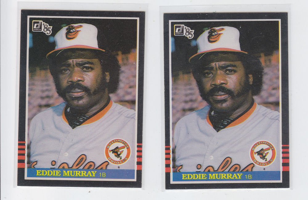 Eddie Murray Trading Card Lot of (2) 1985 Donruss #47 Orioles NMT *BILL