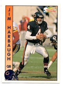 Jim Harbaugh Trading Card Single 1992 Pacific #30 Bears
