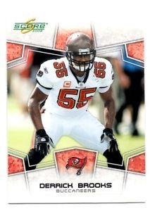 Derrick Brooks Trading Card Single 2008 Score #308 Buccaneers
