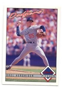 Orel Hershiser Trading Card Single 1993 OPC #136 Dodgers