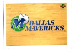 Mavericks Team Logo Trading Card 1991-92 Upper Deck International 136