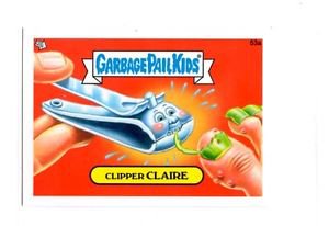Clipper Claire Single 2013 Topps Garbage Pail Kids Mini #53a