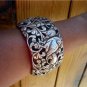 OMG Got to have it!! Masha Archer Sterling Copal Resin Huge Bangle Bracelet
