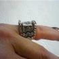 Dian Malouf Sterling "Unhitched" Divorce Ring Heavy--$350 Retail!