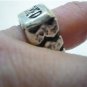 Dian Malouf Sterling "Unhitched" Divorce Ring Heavy--$350 Retail!