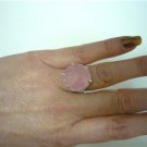Judith Ripka Eclipse Sterling Silver Pink Stone Ring
