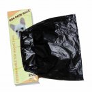 1000 Dog Pet Waste Poop Bags 4 Rolls Strong .75 mil 19 mcrns easy separate black