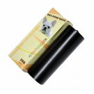 2500 Dog Pet Waste Poop Bags 10 Rolls Strong .75 mil 19 mcrns easy separate blk