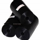 1020 DOG PET WASTE POOP BAGS BLACK REFILL ROLLS Plastic Core With FREE DISPENSER