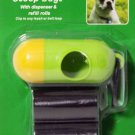 DOG PET WASTE POOP DISPENSER 30 REFILL BAGS