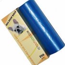 1500 Dog Pet Waste Poop Bags 6 Rolls Strong .75 mil 19 mcn easy separate blue