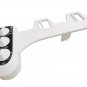 Bidet4me Non-Electric MB-2000 Bidet, Dual Nozzles, Water Pressure & Temperature Control