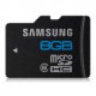 SAMSUNG microSDHC Memory Card - 8GB