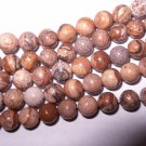 Picture Jasper Gemstone Beads 8mm 16" Strand