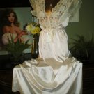 Vintage Lily of France Nightgown Shimmery Candlelight M