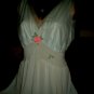 Vintage 50's  Warner's Nightgown Chiffon Tall X- Large 50 Bust