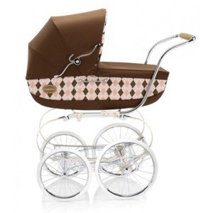 Inglesina 2011 Classica Pram Stroller w/ Diaper Bag