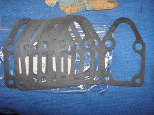 VOLVO PENTA  pump  gaskets lot ( x6) 835087   .MECHANIC SPECIAL