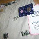usf women beige shorts cassual short pants university of south florida