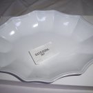 mikasa tyler florence chef`s white collection  french platter rustic white new