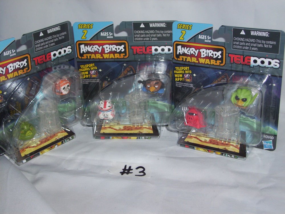 angry birds star wars 2 telepods all figures