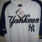 ny yankees jersey white blue XL MLB stitches nwt ny yankees jersey white blue XL MLB stitches nwt