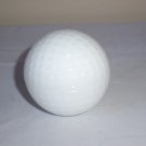 Vintage Anchor Hocking Golf Ball Trinket Box Milk Glass Collectible