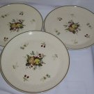 Royal Doulton Cornwall Salad Plates  X 3 Lambethware Single Green Trim LS1015