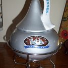 Hershey`s Kisses Chocolate Ceramic fondue Pot jar Dish stand 100 years
