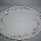 Vintage Haviland & Co Limoges pour J.W. Putts France Large Platter 18 x13 turkey
