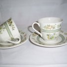 Royal Doulton Fine China Tonkin Indian Tree Design 1974 coffe tea cups saucers 4