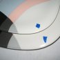 Vintage Mikasa Tempo Eighty VARIATIONS CE192 Dinner Salad Saucers 11-pc Lot