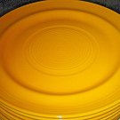 Home Yellow Embossed Rings Ribbed  6 salad Plates. LOOK