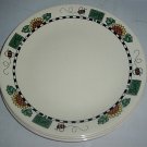 Corelle Corning Sunblossoms 4 bread/butter/pie Plates Bees and Flowers Excellent