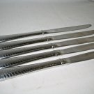 Reed Barton Stainless Hammered Dinner Knives Stainless   5-pcs