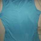 xersion women`s active shirt aqua sleeveless closeout no tag