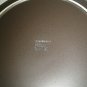 2-pc Crate & Barrel Camden Java Dark Brown Dinner Plates 10 1/2" D Hard to find