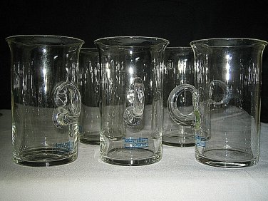 5 TASTER SETTER SIGMA IRISH COFFEE MUGS CUPS NEVER USED W/ labels Look