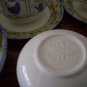 8-pc Johnson Bros Tesco Sunny Days Cereal Bowls mugs cups creamer saucers Engld