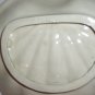 2 Vintage Large SeaShells Plates/Platters Decor Signed KBM hand painted