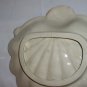 2 Vintage Large SeaShells Plates/Platters Decor Signed KBM hand painted