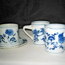 Blue Danube Japan Condiment Jam Jelly Jar W/plate 2 Mugs + free oval dish LOOK