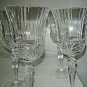 4-pc Royal Crystal Rock AUREA Wine Glasses 7 3/8" RCR Excellent More Available