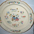 International HEARTLAND VILLAGE Round Platter Chop Plate Excellent Conditions